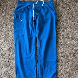 Figs Royal Blue Scrub Pants